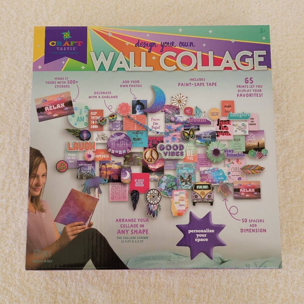 Craft-Tastic® DIY Wall Collage Kit